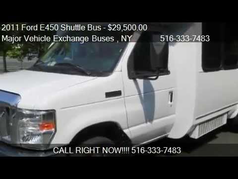 2011 Ford E450 14 Passenger Non-CDL Gas Shuttle Bus www.getanybus.com