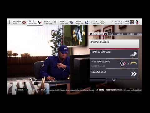 ASL Season 2 Week 1 Chargers vs Texans