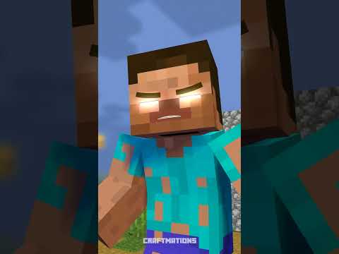 Herobrine Revenge - Minecraft Animation #shorts