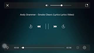 Andy Grammer - smoke clears (full song)