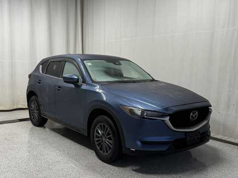 2020 Mazda CX-5 GS Auto AWD in Blue for sale at Park Mazda in Sherwood Park, AB