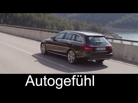 All-New Mercedes C-Class estate C300 Bluetec Hybrid driving scenes - Autogefühl