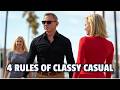 How To Dress Smart Casual Like James Bond ️‍ ️ 4 Principles That Will Change Your Wardrobe