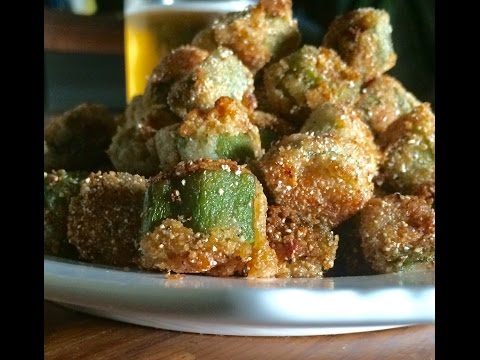 Iron Skillet Fried Okra