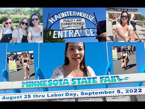 Minnesota State Fair 2022 ft. Haunted Mansion (Learn unsaon pagsyagit in a singerist way)
