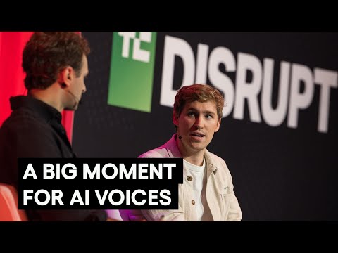 The increasingly real impact of synthetic voices, with ElevenLabs' CEO | TechCrunch Disrupt 2025
