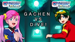 Download lagu DIGIMON UNIVERSE  GACHEN VS DiVE! - TILES HOP mp3