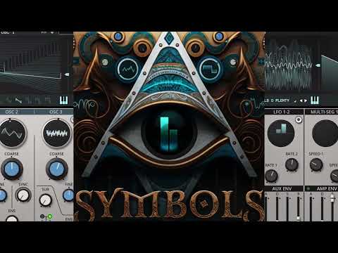 Presets used from SYMBOLS - The Lost Preset Pack for UAD OPAL Synthesizer