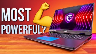 The Most Powerful Gaming Laptop in 2024? MSI Titan 18 Review