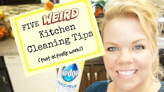 5 Weird Kitchen Cleaning Tips That REALLY Work!