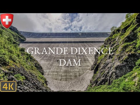 Driving Switzerland 🇨🇭 | Grande Dixence Dam, the world's highest gravity dam 4K Scenic Drive