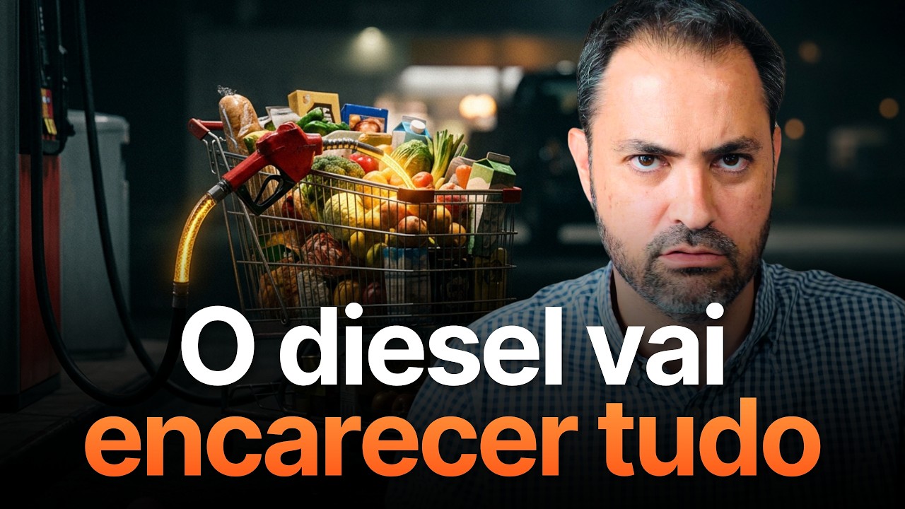 O DIESEL dispara e ENCARECE tudo; BITCOIN +20% na semana; o ÊXODO dos brasileiros