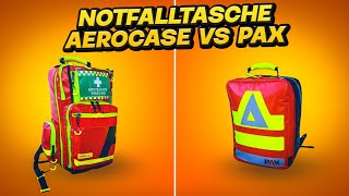 AEROcase® vs PAX SEG Notfalltaschen für First Responder