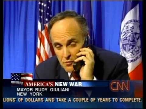 CNN 9/11 LIVE TV Coverage (9/16/01) 10:45 A.M - 11:00 A.M