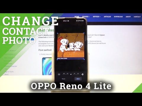 How to Add Photo to Contact in OPPO Reno 4 Lite – Personalize Contact Profile