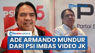 Alasan Ade Armando Mundur dari PSI seusai Dipolisikan terkait Video JK: Tak Mau Partai Ikut Diserang