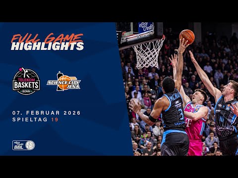 Telekom Baskets Bonn vs. Science City Jena - Full Game Highlights - Spieltag 19, 25/26