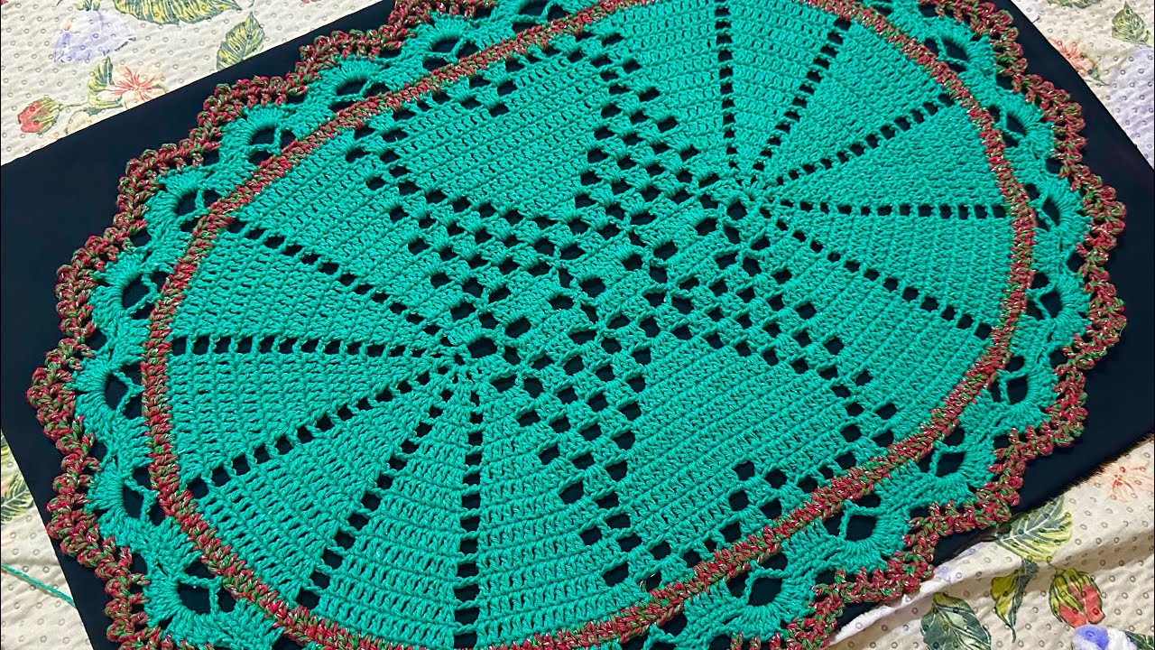 NOVO tapete em crochê para iniciantes PASSO A PASSO Tapete Esmeralda com Corações. AULA 1