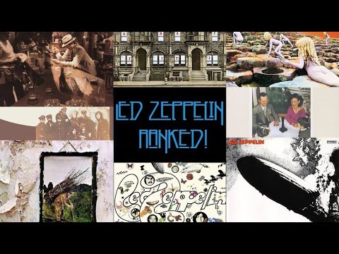 Ranking LED ZEPPELIN Albums - Worst to Best