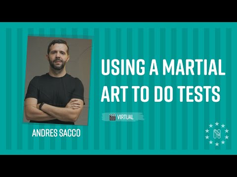 Using a martial art to do tests