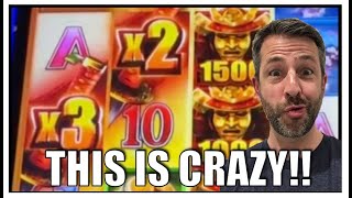I got the WILD WILDS times in this crazy bonus! BIG WIN on Wild Wild Samurai slot machine! Video