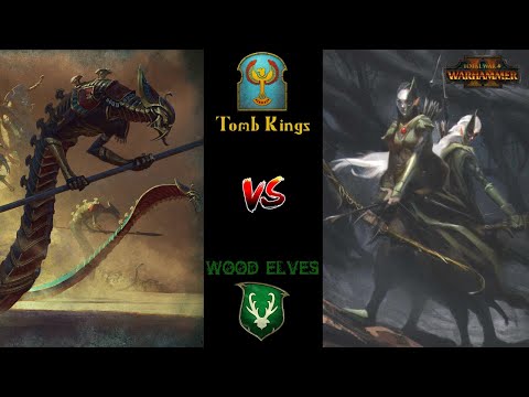 Sepulchral Twilight - Tomb Kings vs Wood Elves - Total War Warhammer 2