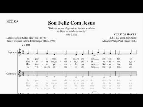 HCC 329 - Sou Feliz Com Jesus - Soprano