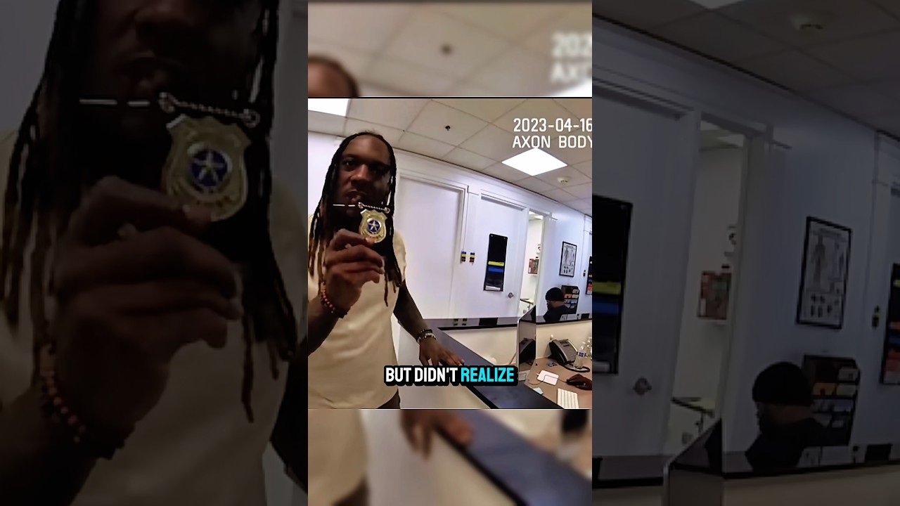 Cop gets FIRED after BLOWING FBI’S cover 😱 #cops #fbi #shorts