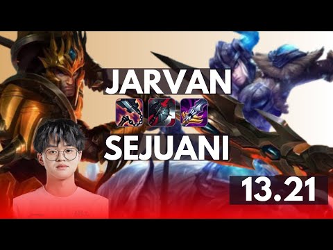 BLG XUN JARVAN vs SEJUANI (JG) | 11/8/19, PERFECT CLEAR | KR challenger