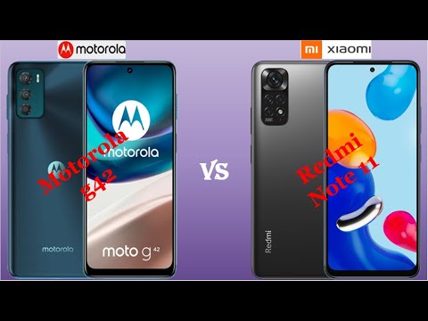 Moto g42 VS Redmi Note 11 !!