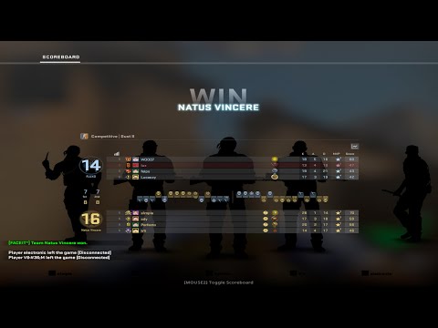 CSGO POV NAVI s1mple (26/14) vs Fluxo (dust2) @ BLAST Premier Fall Final 2022