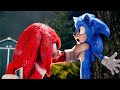 Brutal Sonic Vs Knuckles Fight Scene