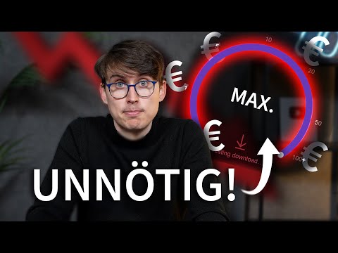 Ihr habt (wahrscheinlich) zu schnelles Internet