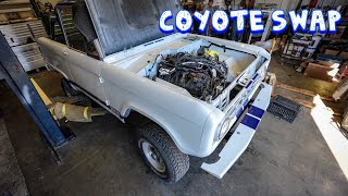 Coyote Swaping My Early Bronco Part 1