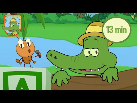 Munnen gapar   Arne Alligator - Kom kompis - I djupaste djungeln I Barnprogram I Musik för barn I