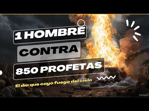 El CONFRONTO del MONTE CARMELO: El Secreto de la Oración Que Hace Caer Fuego del Cielo (1 Reyes 18)