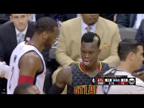 Dennis Schroder Schools John Wall's Defense - 2017 Playoffs 1st Rd