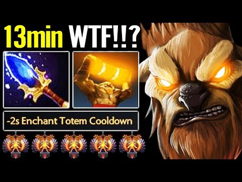 [Earthshaker] First Item 13Min Aghanim Scepter - Ez Game of my Life Dota 2 by RAMZES666