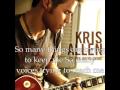 Kris Allen-Let It Rain lyrics