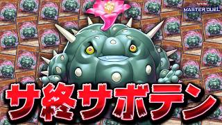 【出せれば勝ち】また強化されてしまった遊戯王を終わらせる観葉植物『サボウクローザー』【遊戯王マスターデュエル】【Yu-Gi-Oh! Master Duel】
