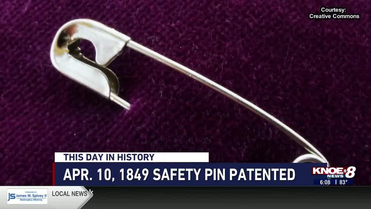 TDIH: Safety Pin was Patened