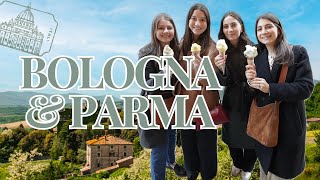 Travel vlog - EVERYTHING WE ATE IN BOLOGNA & PARMA, ITALY!