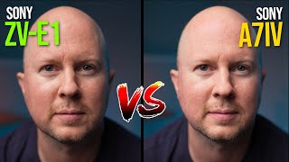 Sony ZV-E1 vs A7IV Video Showdown - Can the Hybrid Keep Up With the Video MONSTER?!
