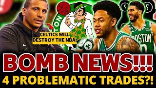 BOMBASTIC! JAYSON TATUM IN TROUBLE? 3 HIGH RISK TRADES IN THE NBA? | BOSTON CELTICS NEWS
