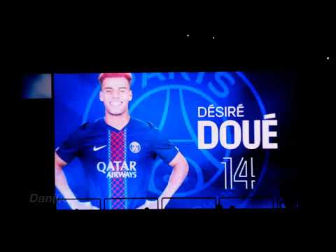 PSG / RC Strasbourg A 17.10.2025 : 3-3 (L1 J8) 1/3 : Entrée et compositions des équipes