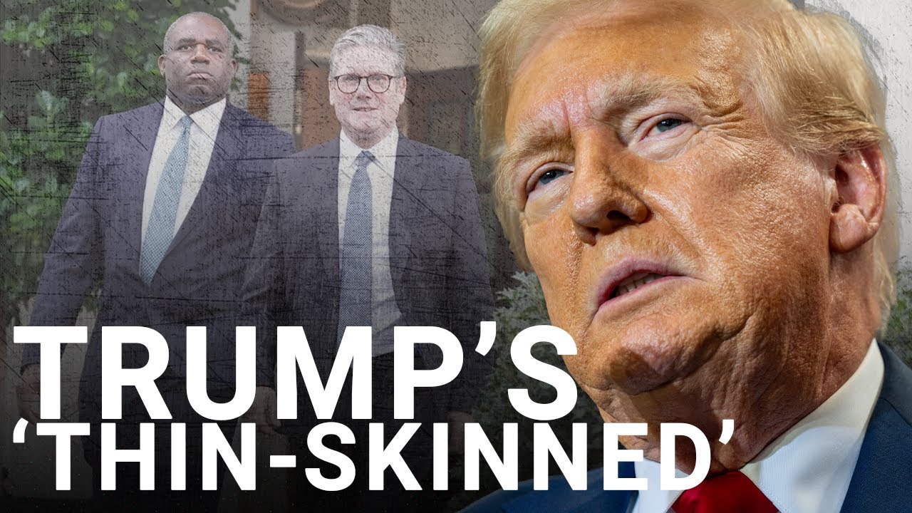 'Insecure' Trump will remember David Lammy's 'neo-nazi' jibe | Lord Darroch