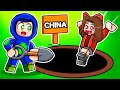 Ayush Ekta Are DIGGING TO CHINA In Roblox