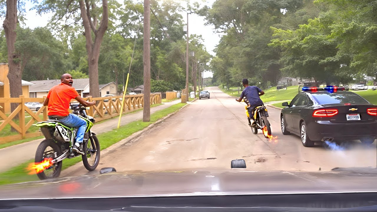 When Motorcycle Chases Reach Insane Levels!