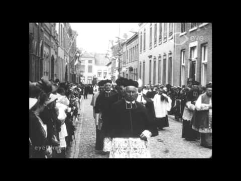 De begrafenis van Mgr. Drehmans