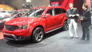 preview picture of video '2014 Dodge Journey, Mopar and Jeep Walk-Thru at Chicago Auto Show 2014 #fuelCAS'